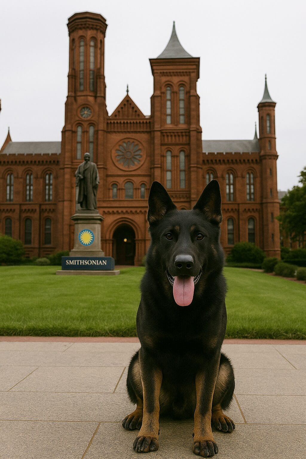 One of our protection dogs for sale washington loving his new home