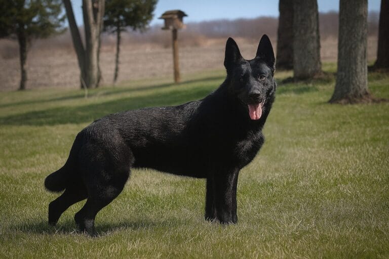 Trained german shepherd